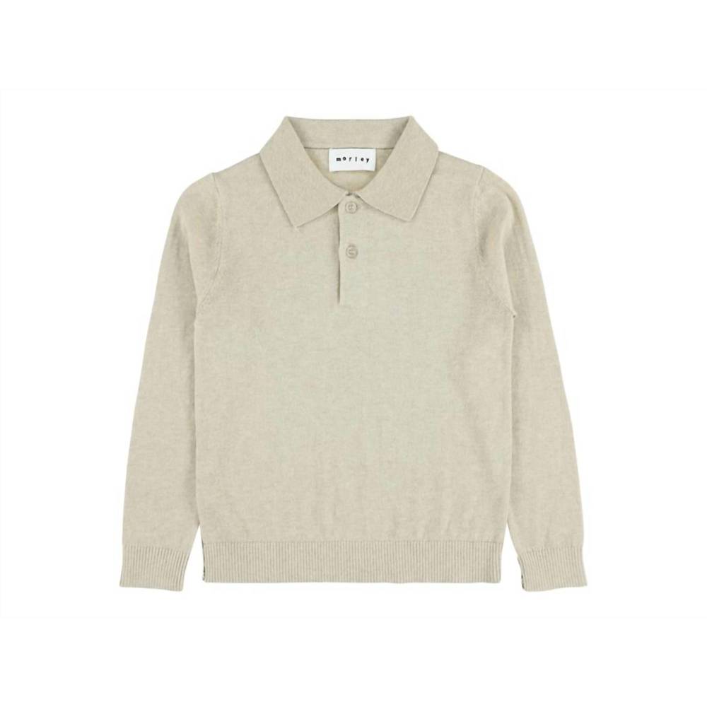 NEW MORLEY kids tjarlie polo in sand